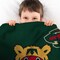 Sleep Squad Minnesota Wild Nordy Mascot 60” x 80” Raschel Plush Hockey Blanket